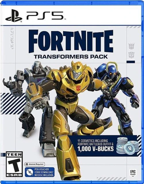 Fortnite Transformers Pack box art