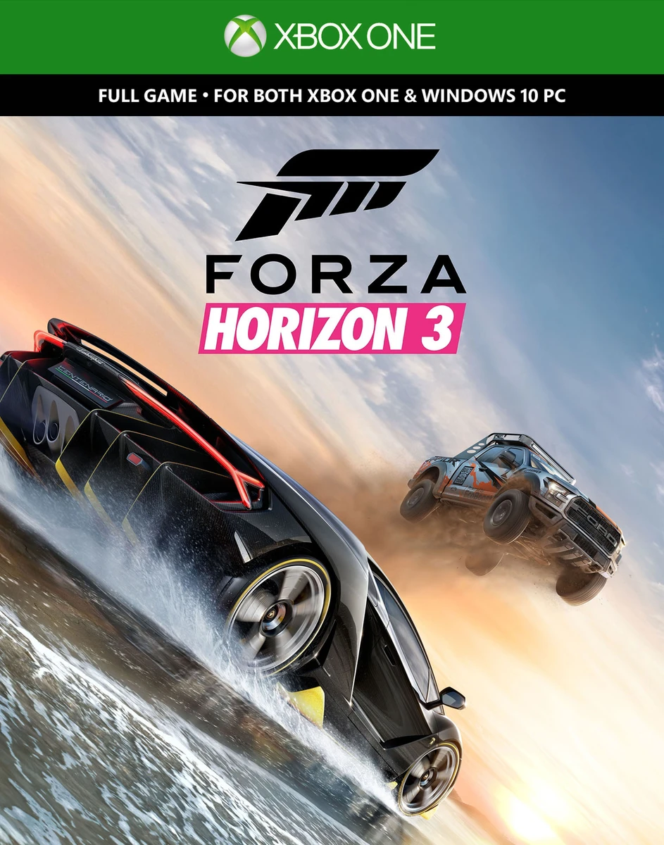 Forza Horizon 3 box art