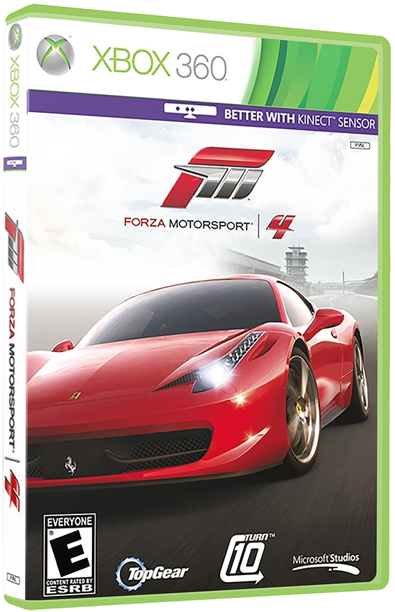 Forza Motorsport 4 box art