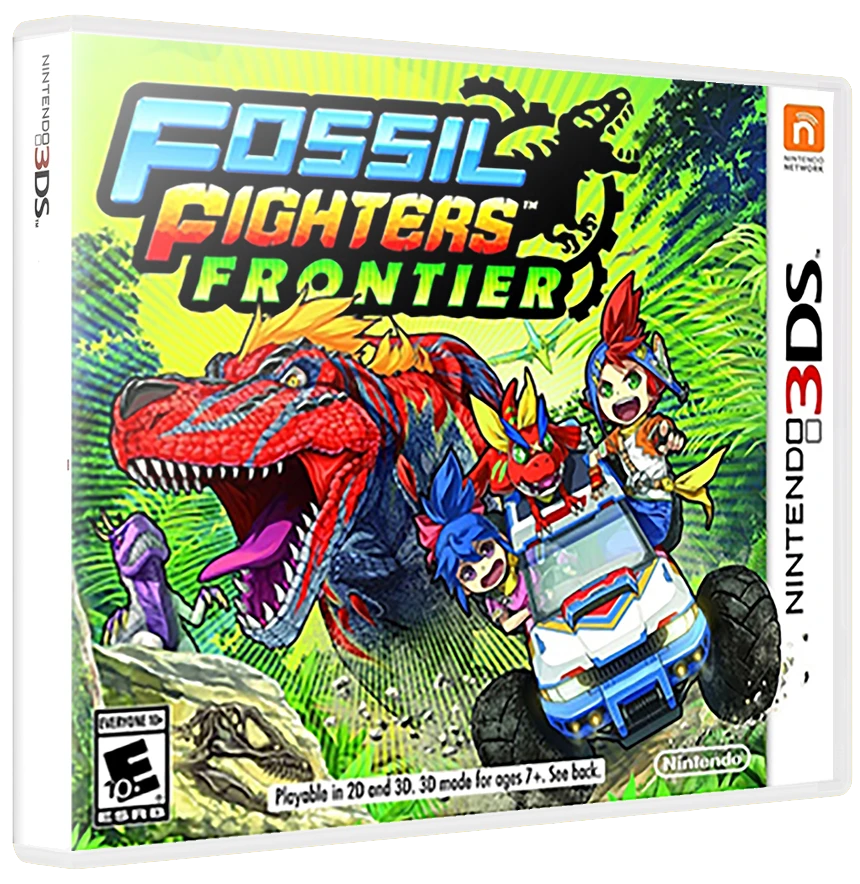 Fossil Fighters: Frontier box art