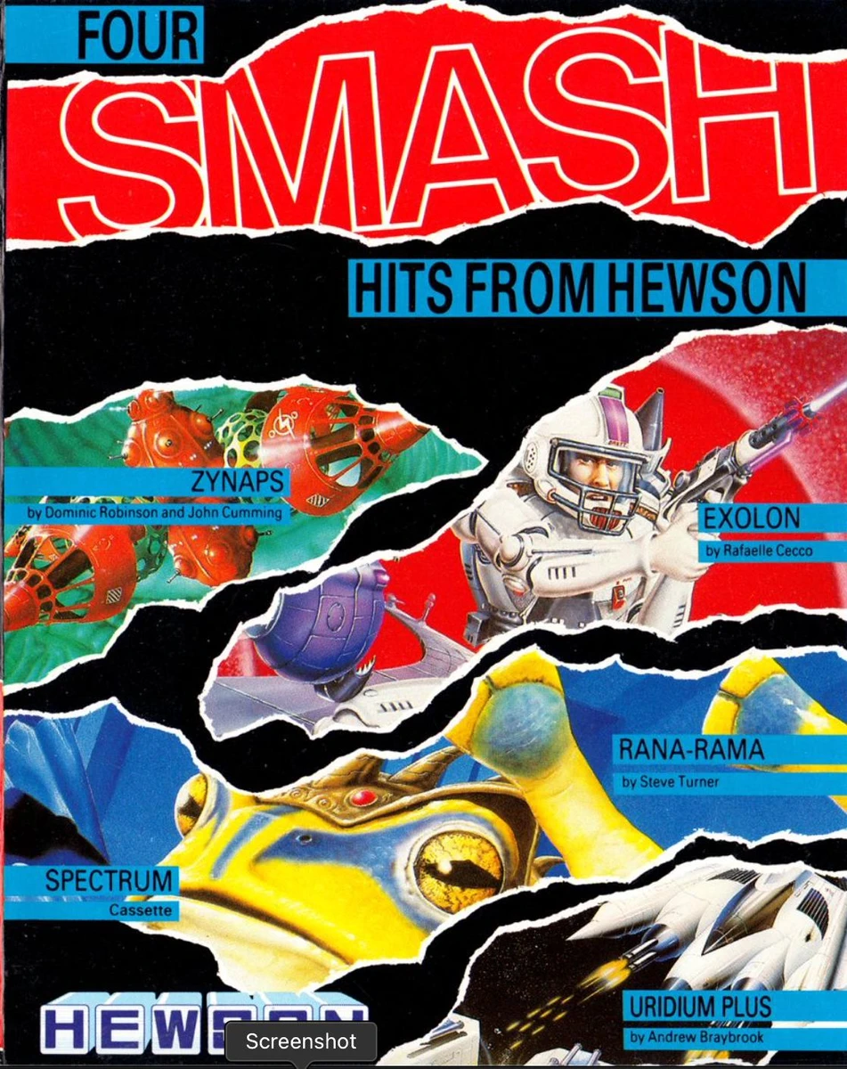 Four Smash Hits box art