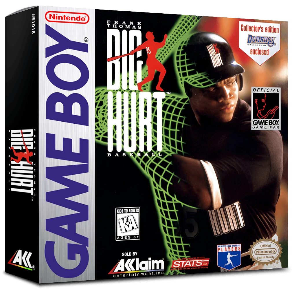 Frank Thomas Big Hurt Baseball box art