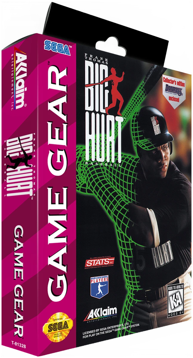 Frank Thomas Big Hurt Baseball box art