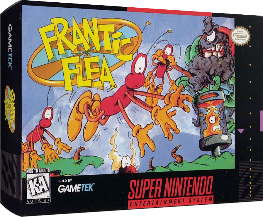 Frantic Flea box art