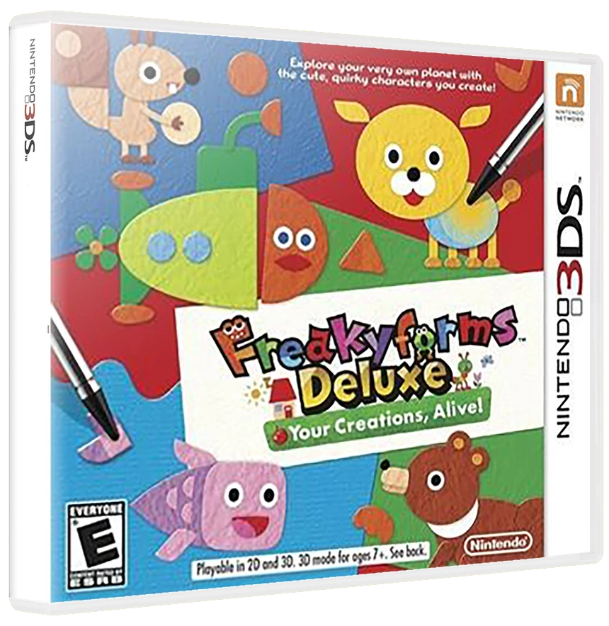 Freakyforms Deluxe Your Creations Alive box art