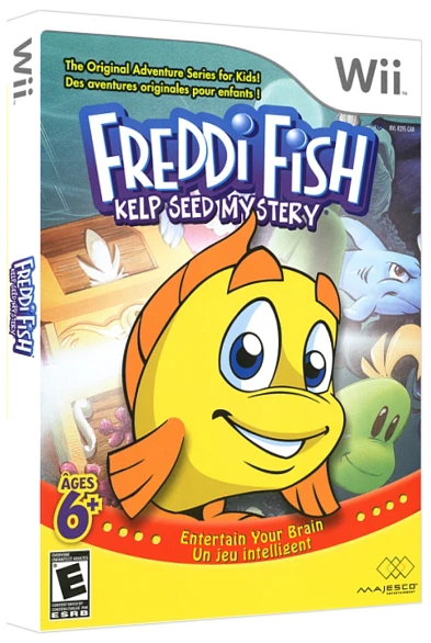 Freddi Fish Kelp Seed Mystery box art
