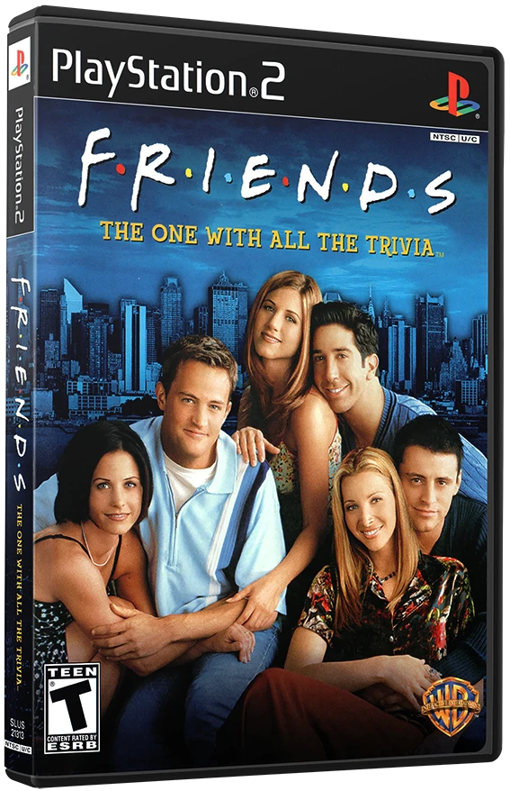 Friends The One With All The Trivia box art