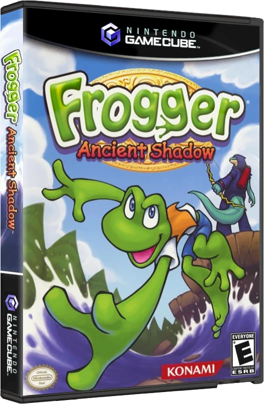 Frogger Ancient Shadow box art