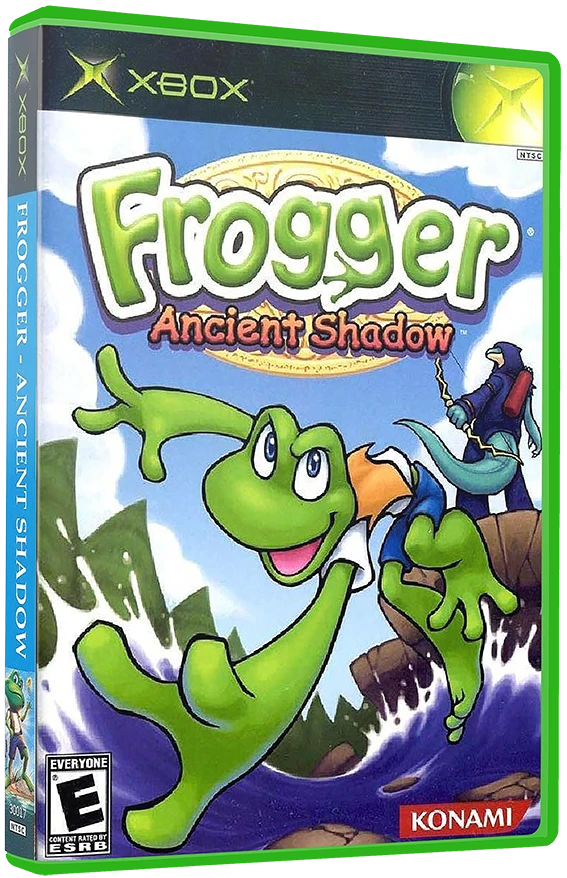 Frogger Ancient Shadow box art