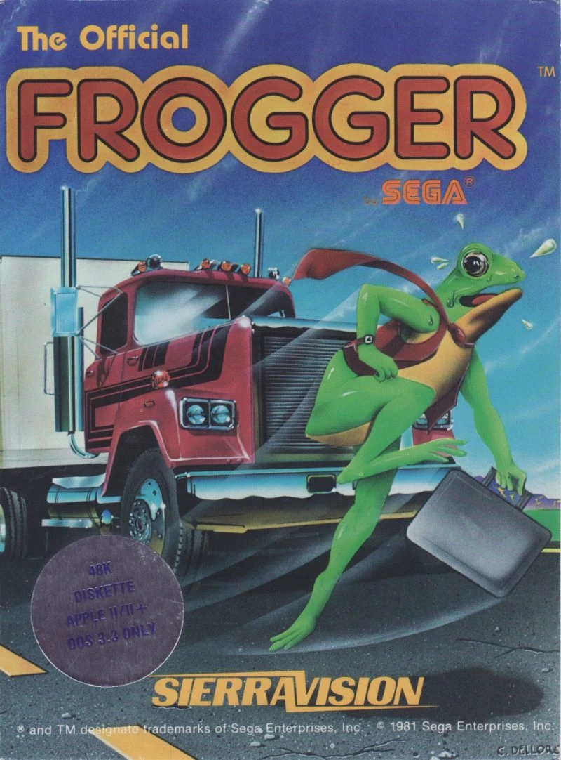 Frogger box art