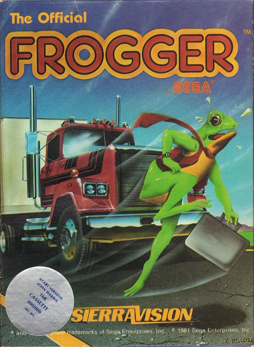 Frogger box art