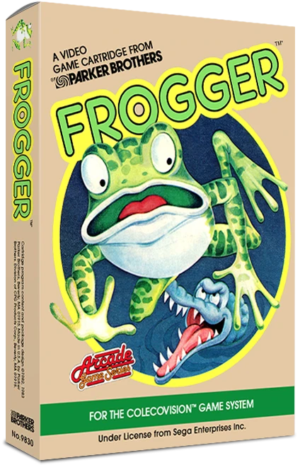 Frogger box art