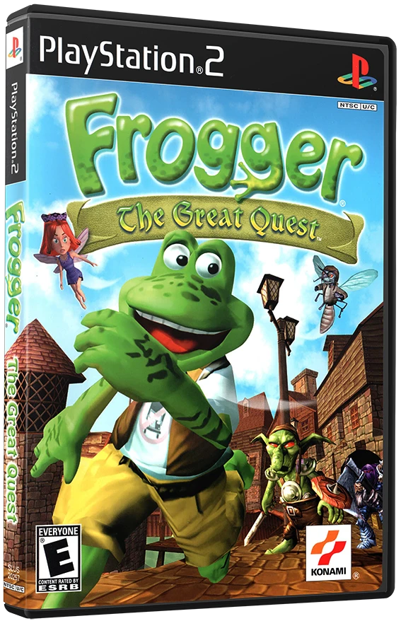 Frogger the Great Quest box art