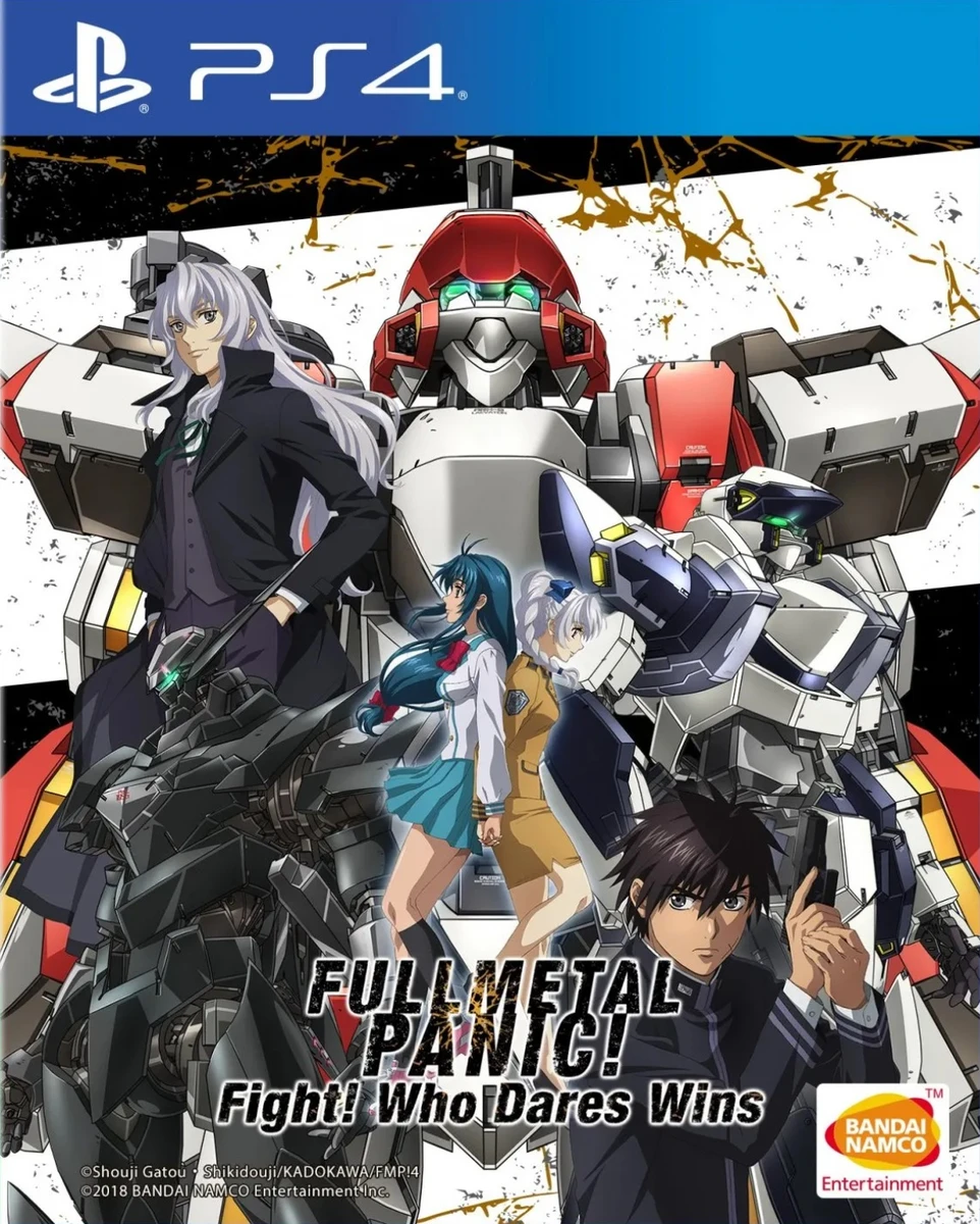 Full Metal Panic! Fight! Who Dares Wins box art