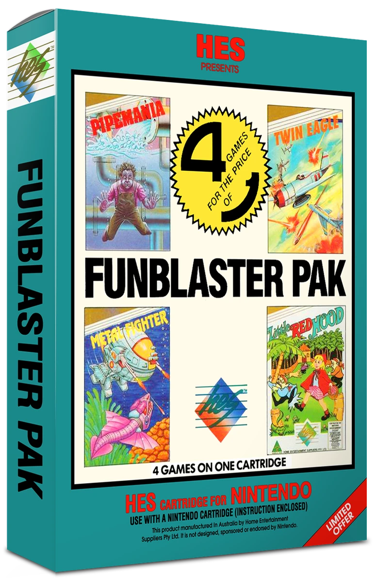 Funblaster Pak box art