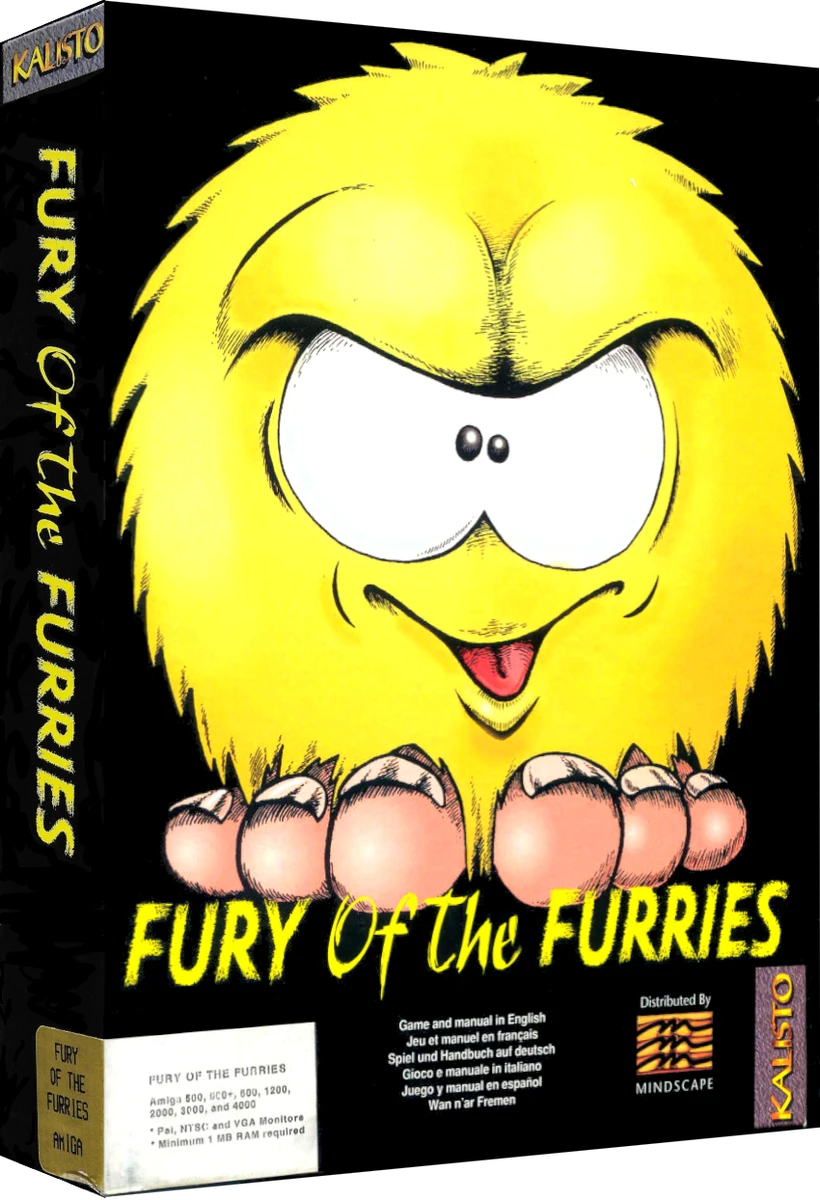 Fury of the Furries box art