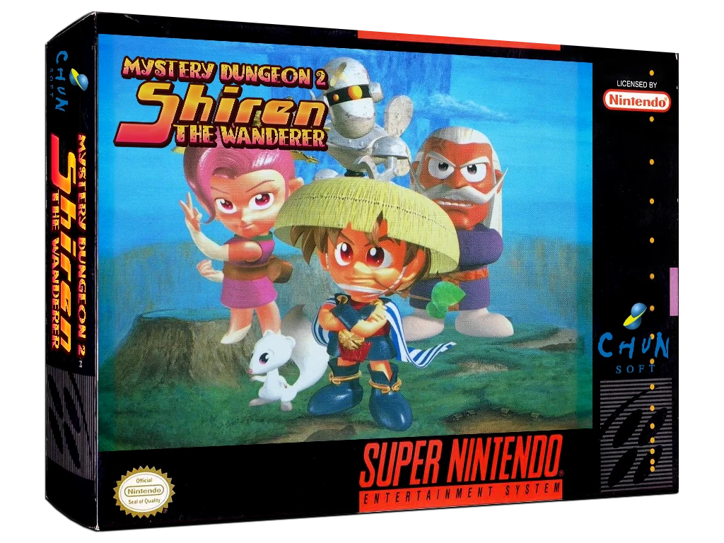 Fushigi no Dungeon 2: Fuurai no Shiren box art