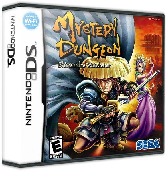 Fushigi no Dungeon: Furai no Shiren DS box art