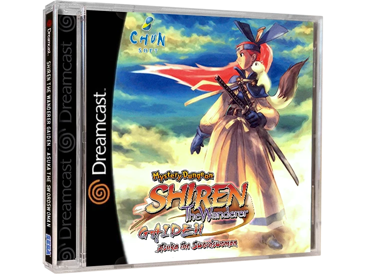 Fushigi no Dungeon: Fuurai no Shiren Gaiden - Onna Kenshi Asuka Kenzan box art