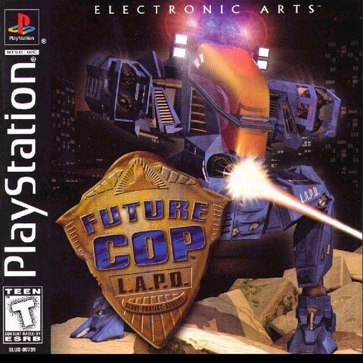 Future Cop LAPD box art