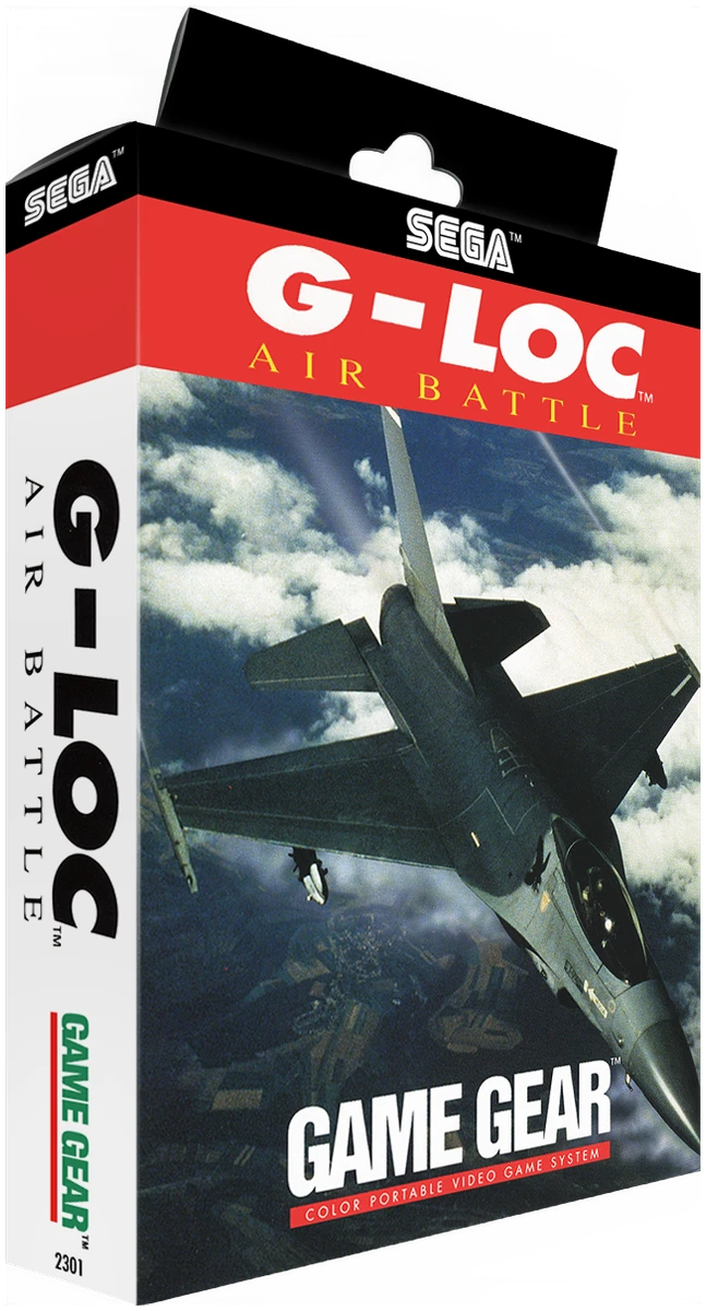 G-LOC Air Battle box art