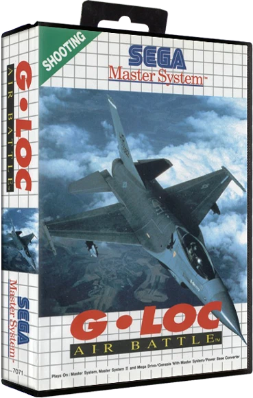 G-LOC Air Battle box art