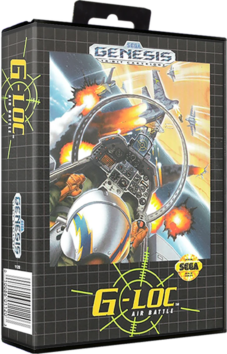 G-LOC Air Battle box art