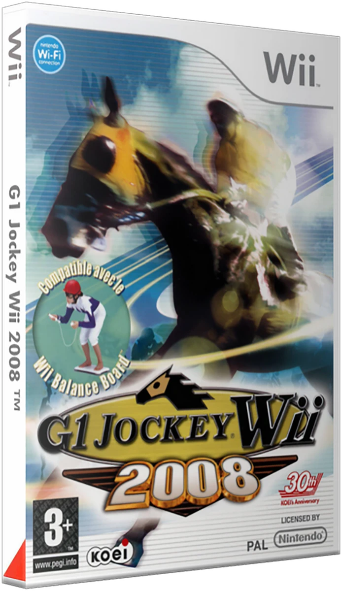 G1 Jockey Wii 2008 box art