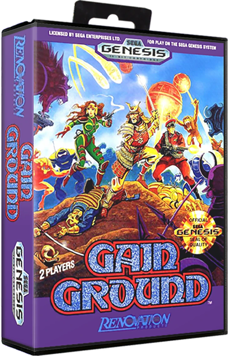Gain Ground box art