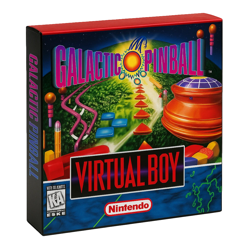 Galactic Pinball box art