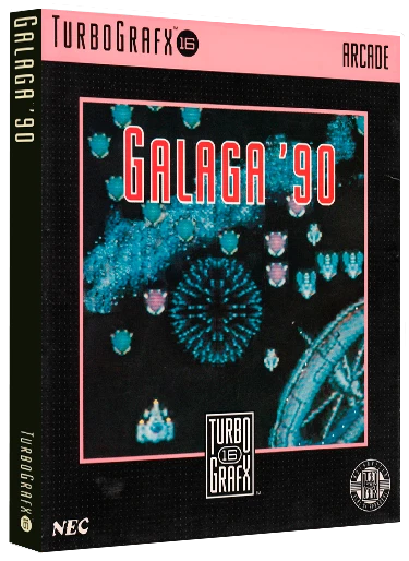 Galaga '88 box art