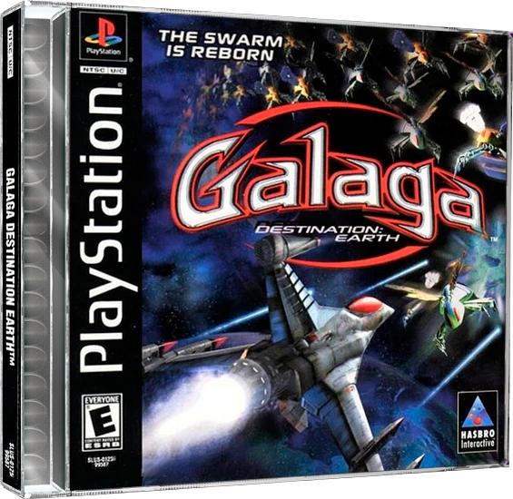 Galaga Destination Earth box art