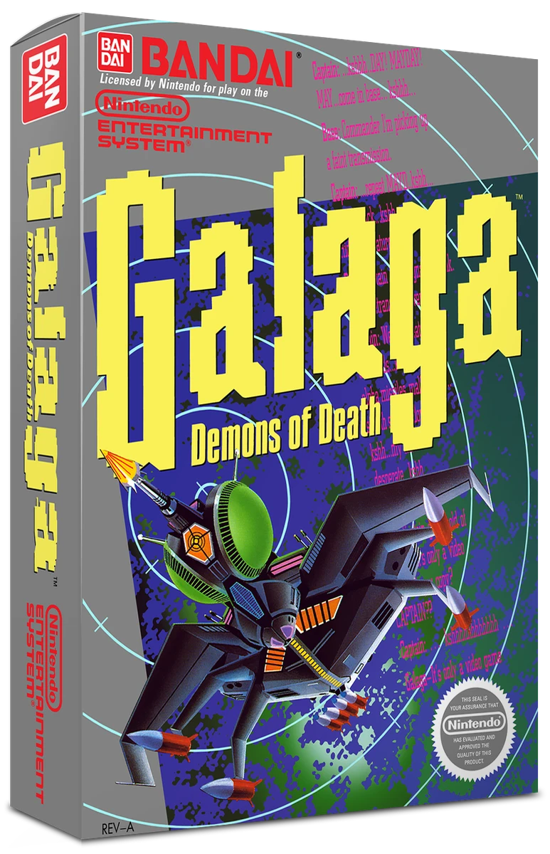 Galaga box art