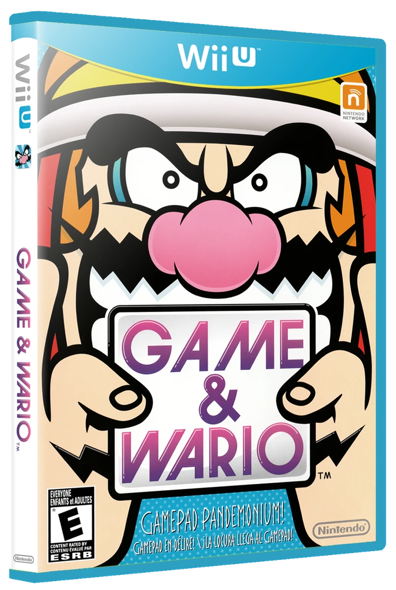 Game & Wario box art