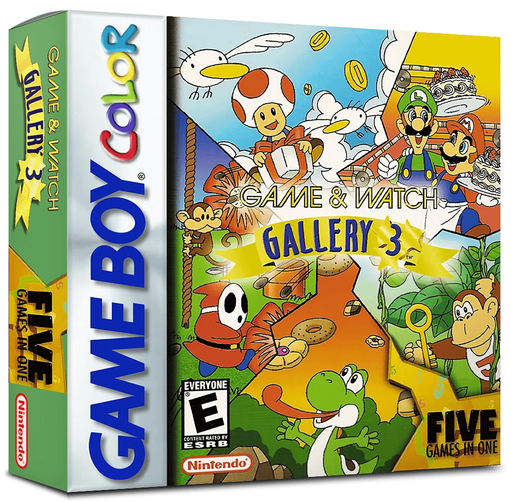 Game and Watch Gallery 3 box art
