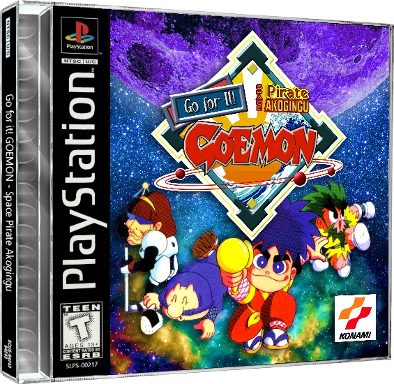 Ganbare Goemon: Uchuu Kaizoku Akogingu box art