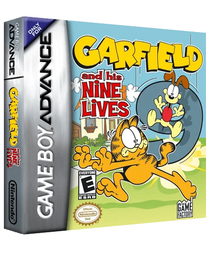 Garfield And His Nine Lives box art