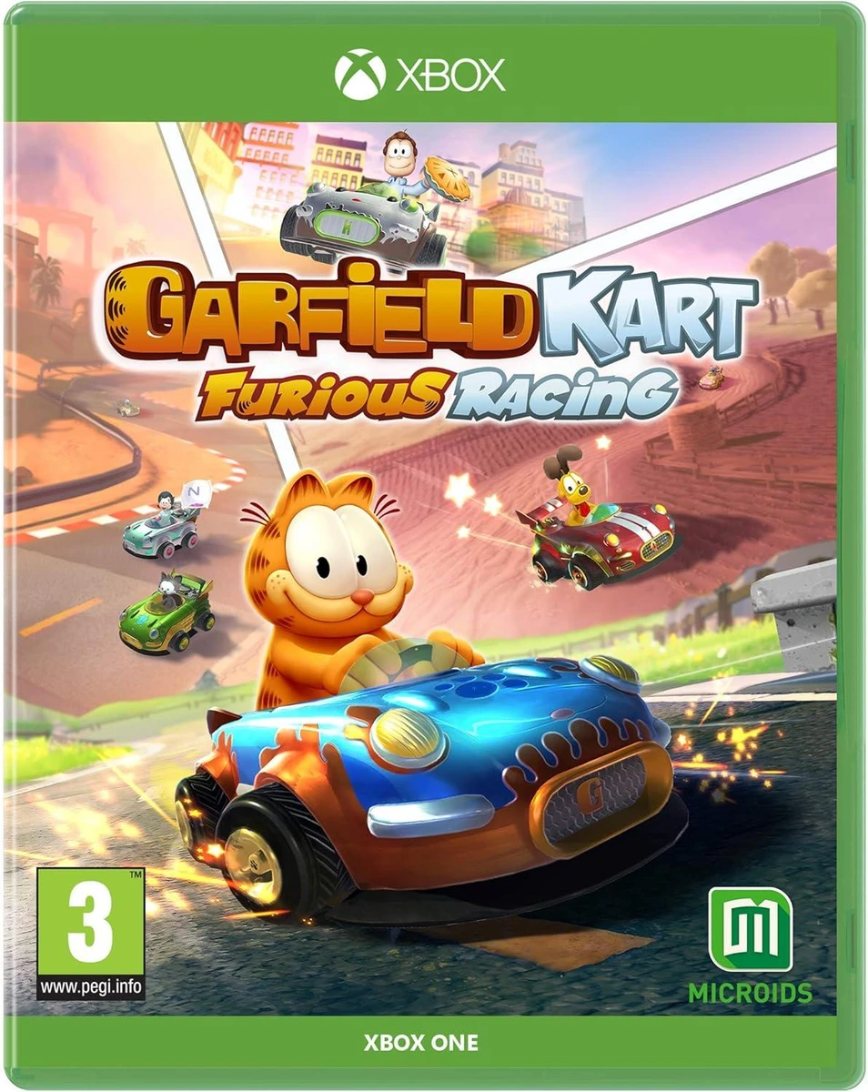 Garfield Kart Furious Racing box art