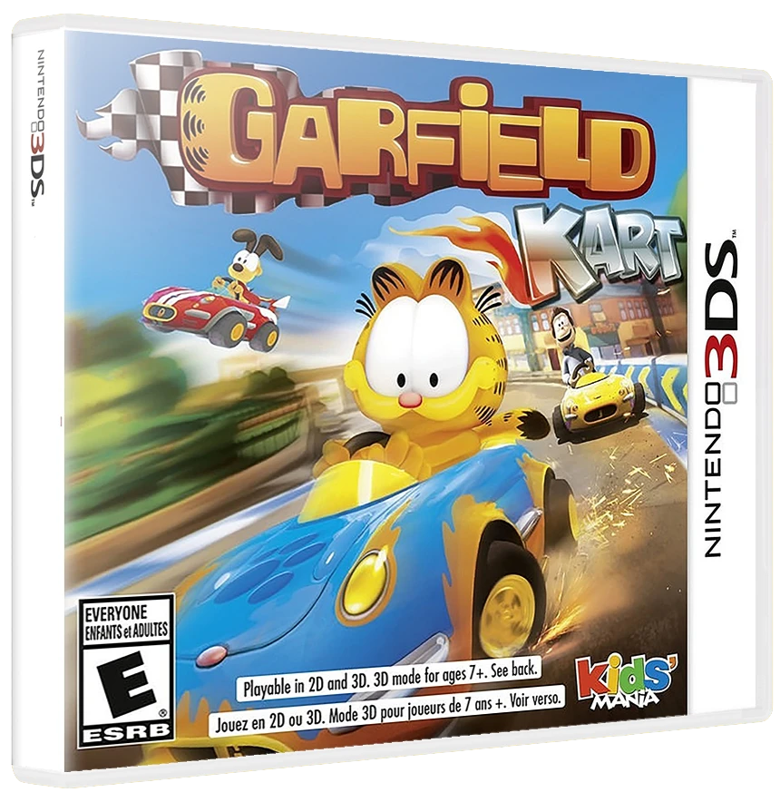 Garfield Kart box art