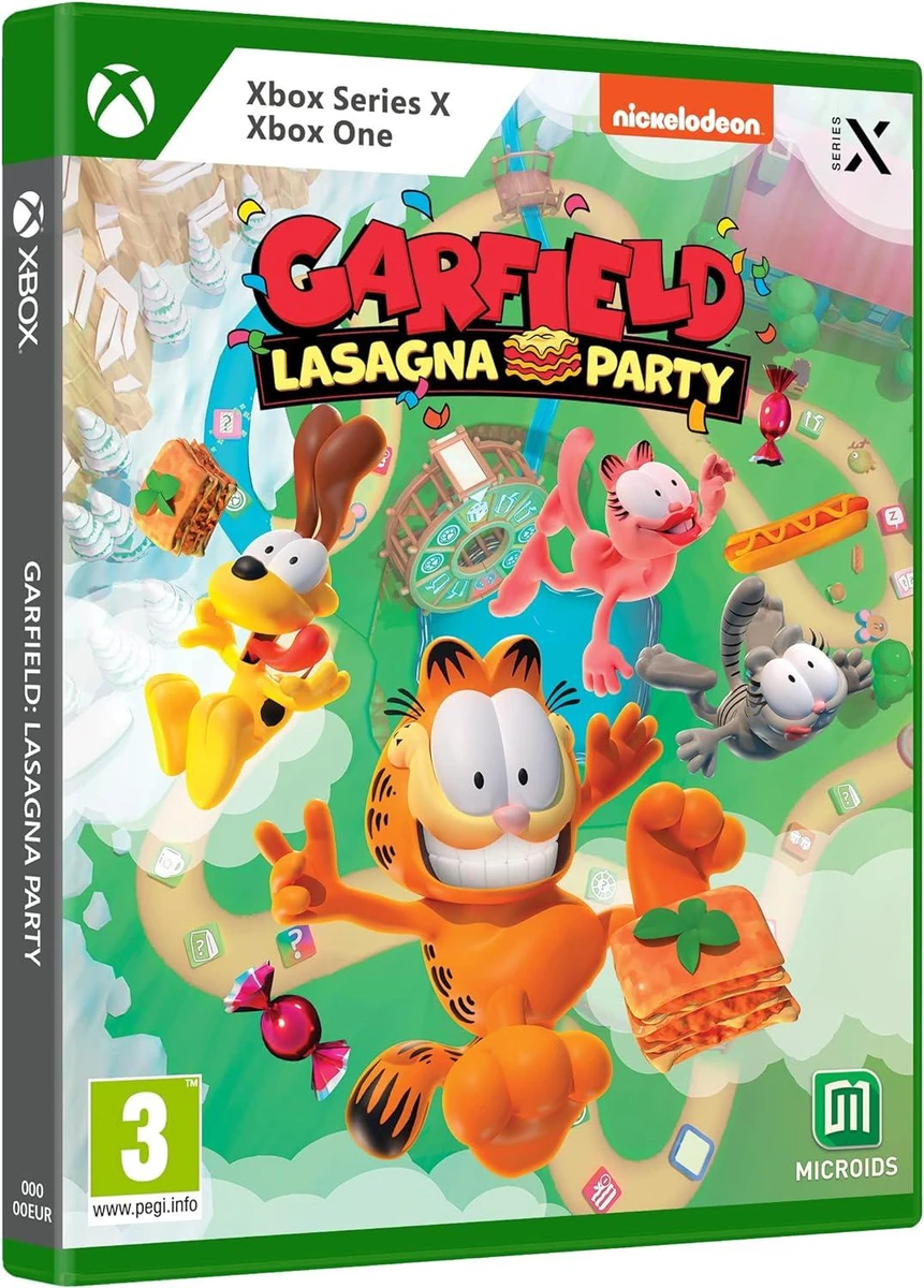 Garfield Lasagna Party box art
