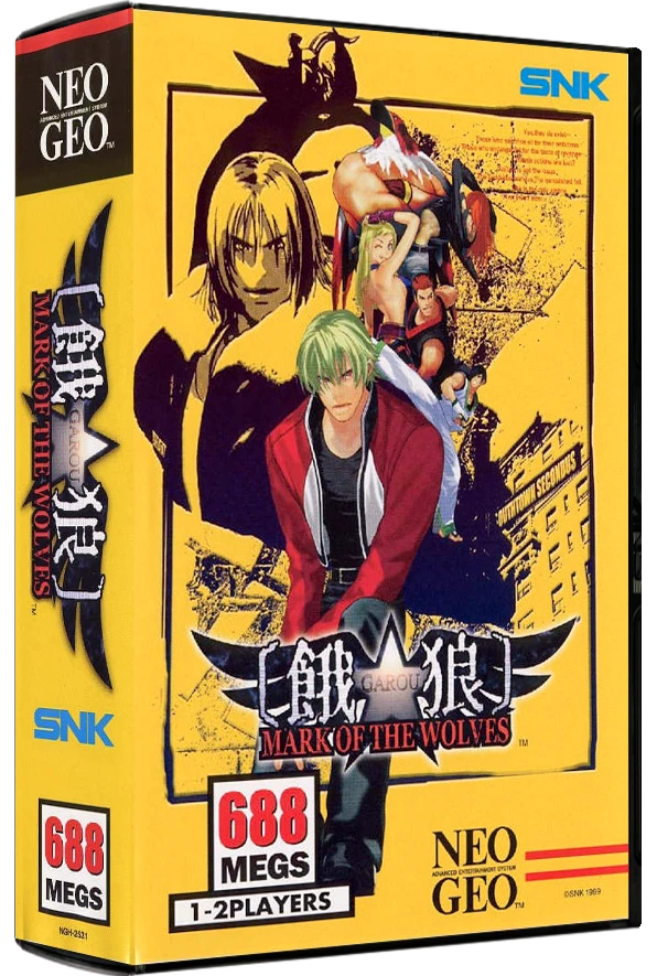Garou: Mark of the Wolves box art