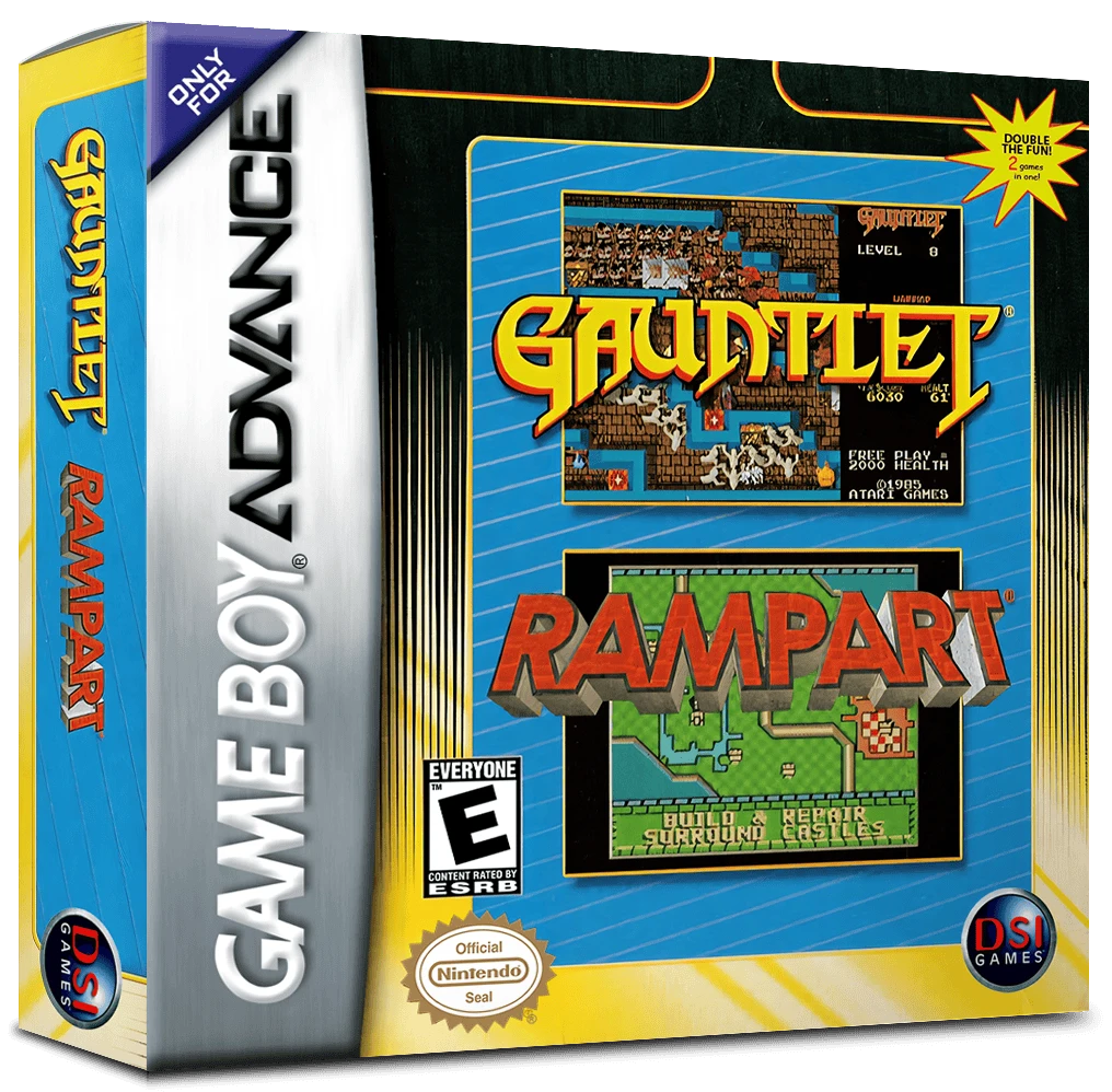 Gauntlet & Rampart box art