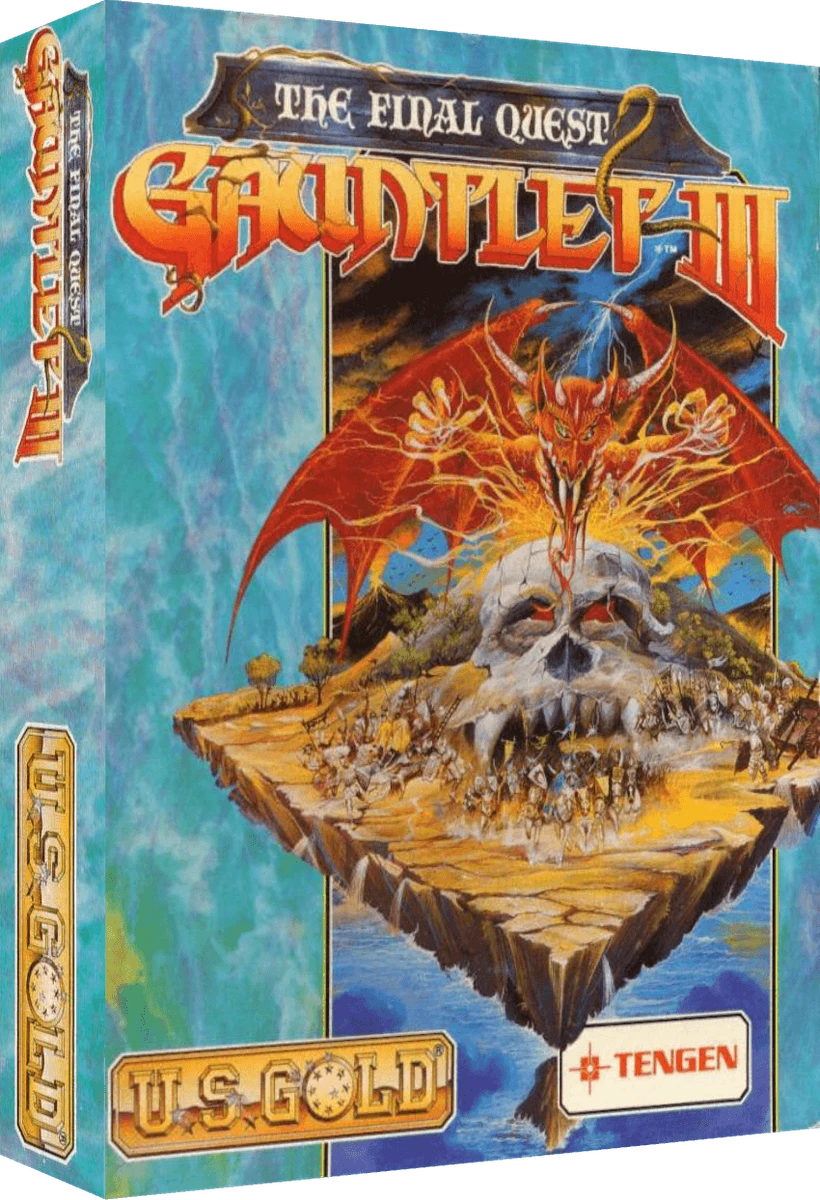 Gauntlet III: The Final Quest box art