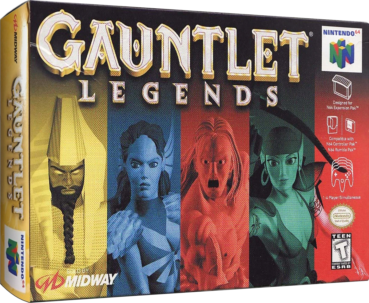 Gauntlet Legends box art