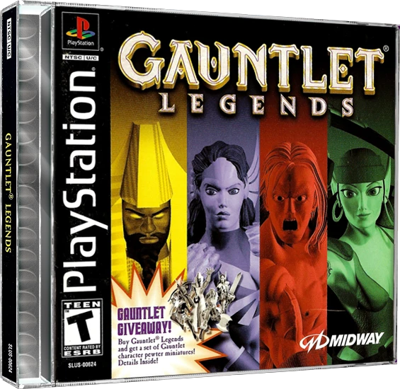 Gauntlet Legends box art