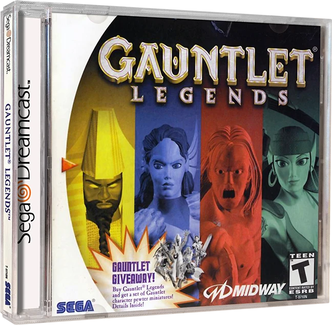 Gauntlet Legends box art