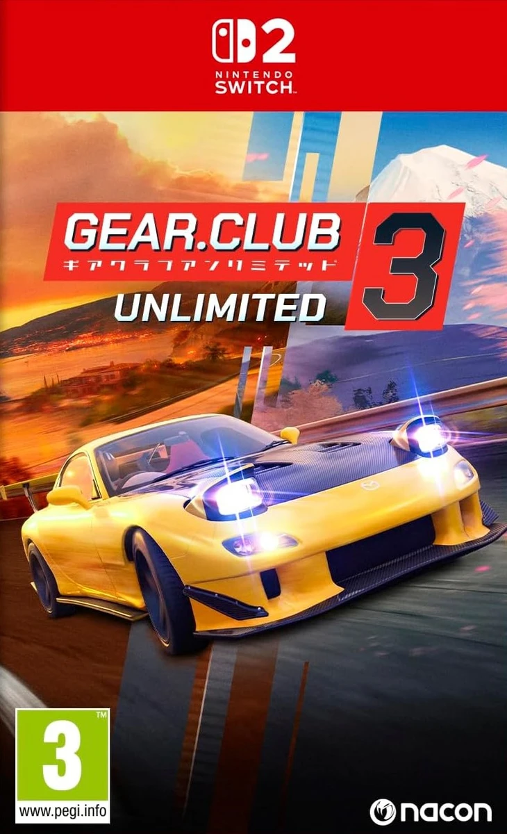 Gear Club Unlimited 3 box art