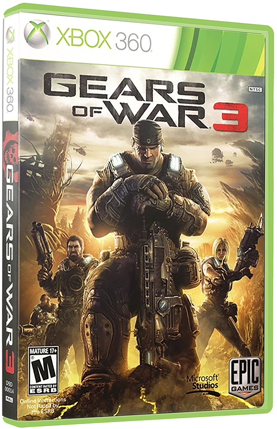 Gears of War 3 box art
