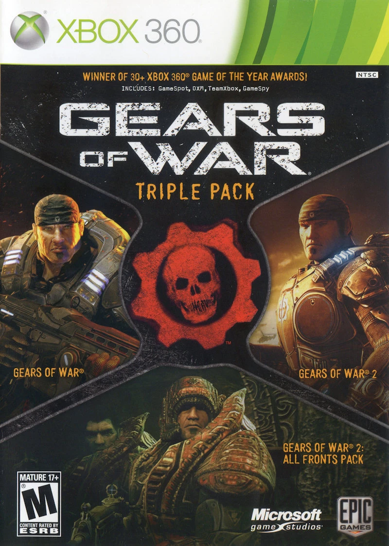 Gears of War Triple Pack box art