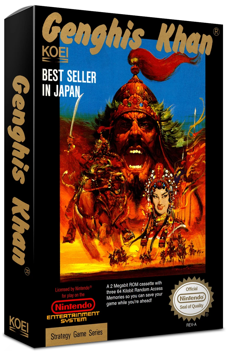 Genghis Khan box art
